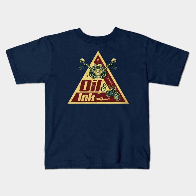 American Oil & Ink Kids T-Shirt by CTShirts